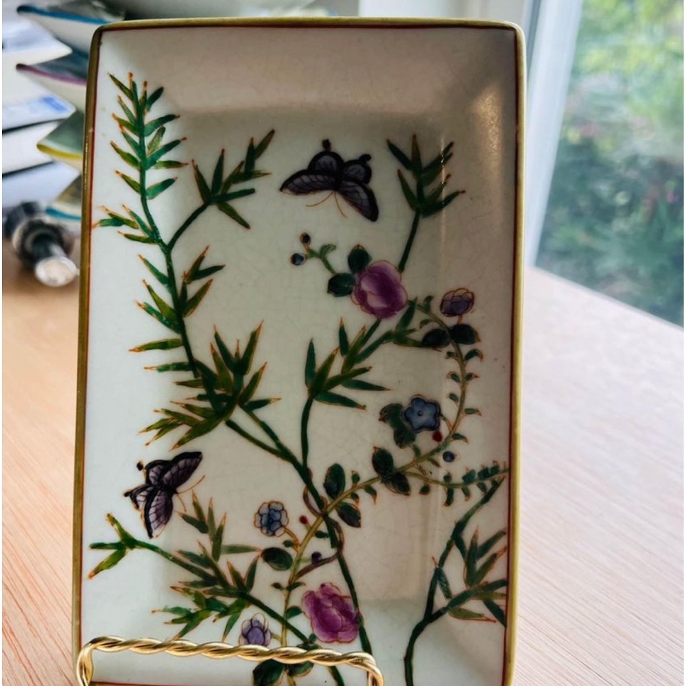 Hand-painted Chines Porcelain Appetizer/Accent Plate